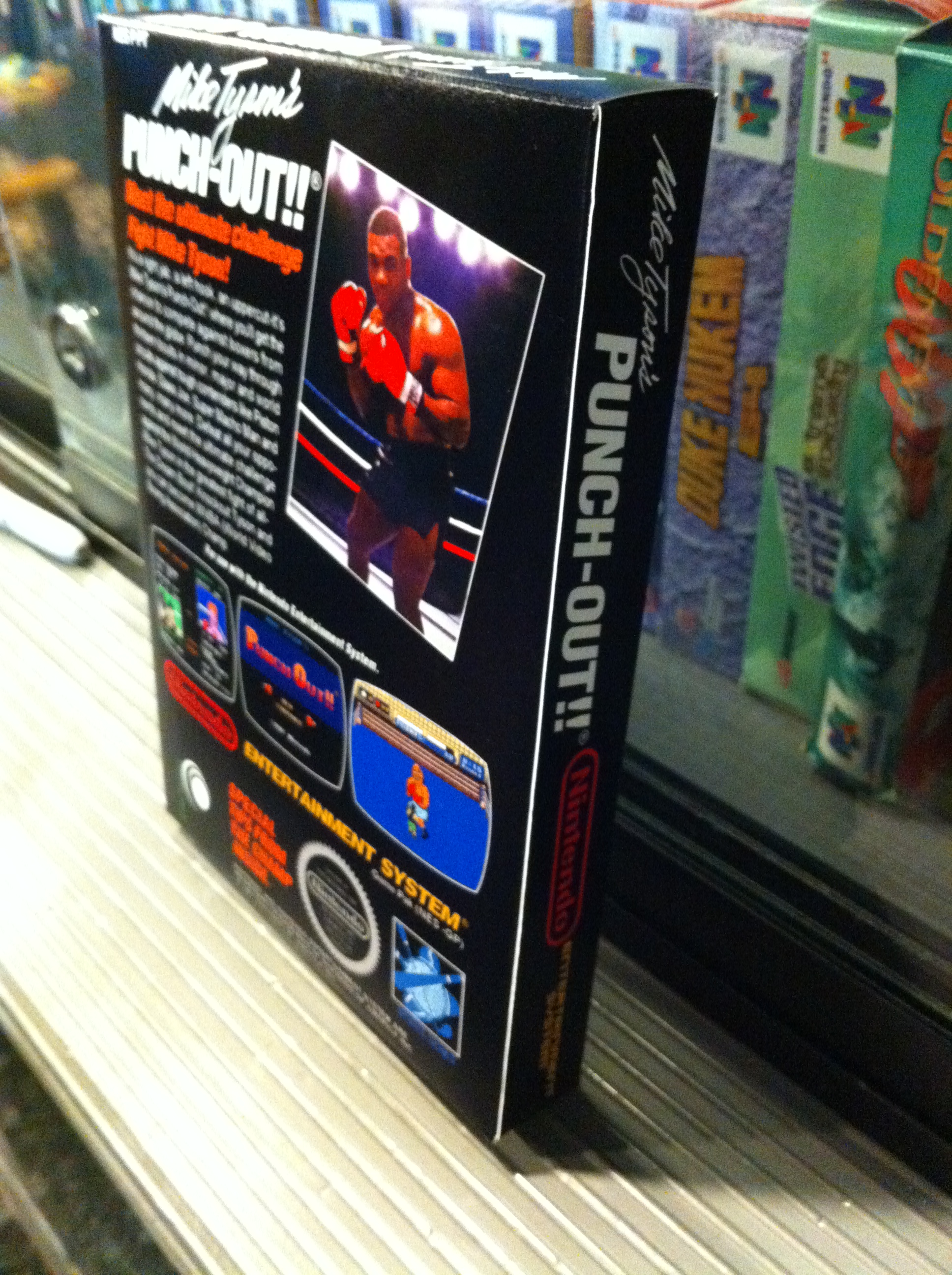 Mike Tyson’s Punch Out | Box My Games! Reproduction game boxes