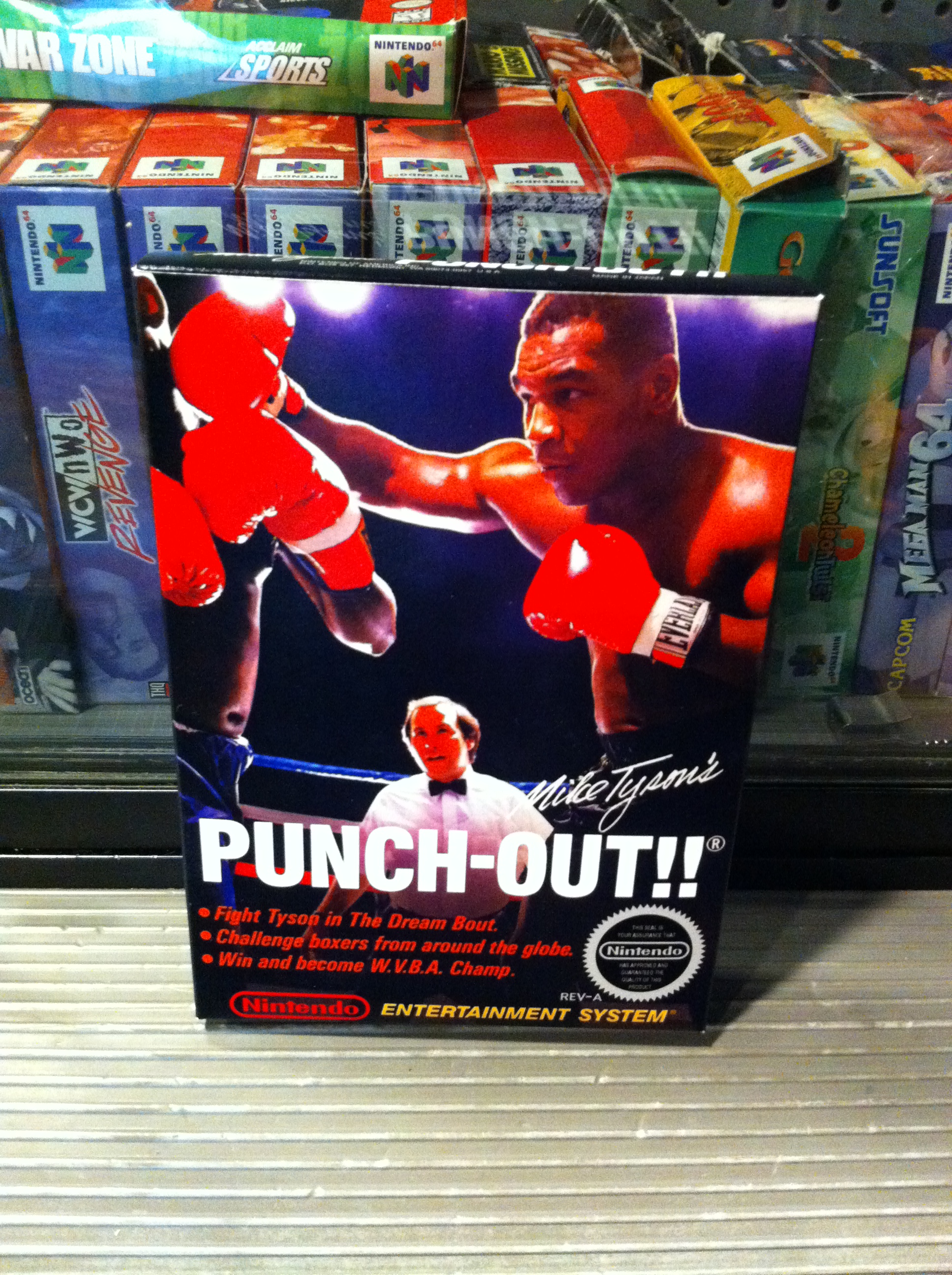 Mike Tyson’s Punch Out | Box My Games! Reproduction game boxes