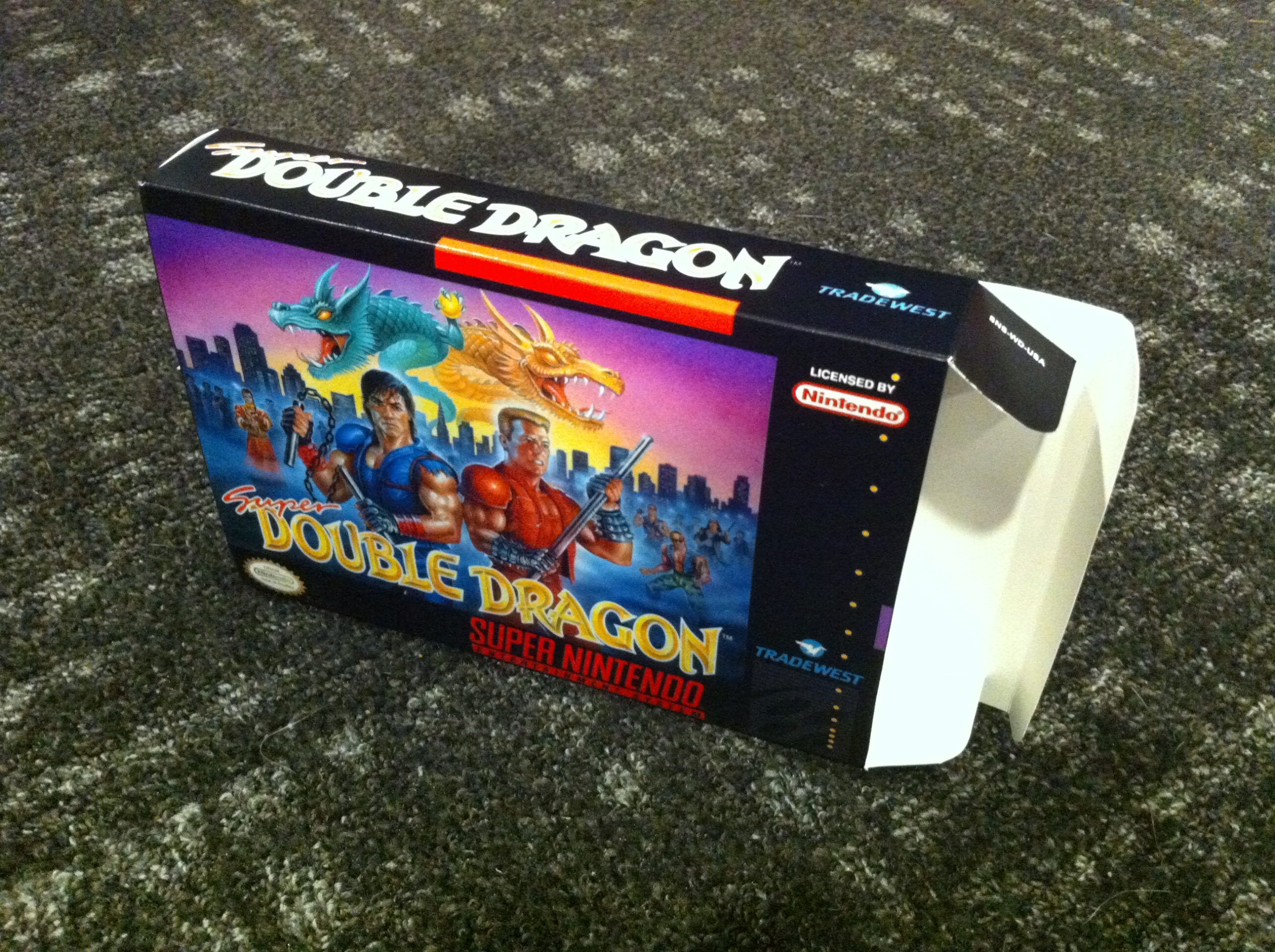 Return of Double Dragon (Compatible with Aftermarket SNES systems only) -  Super Nintendo, Super Nintendo