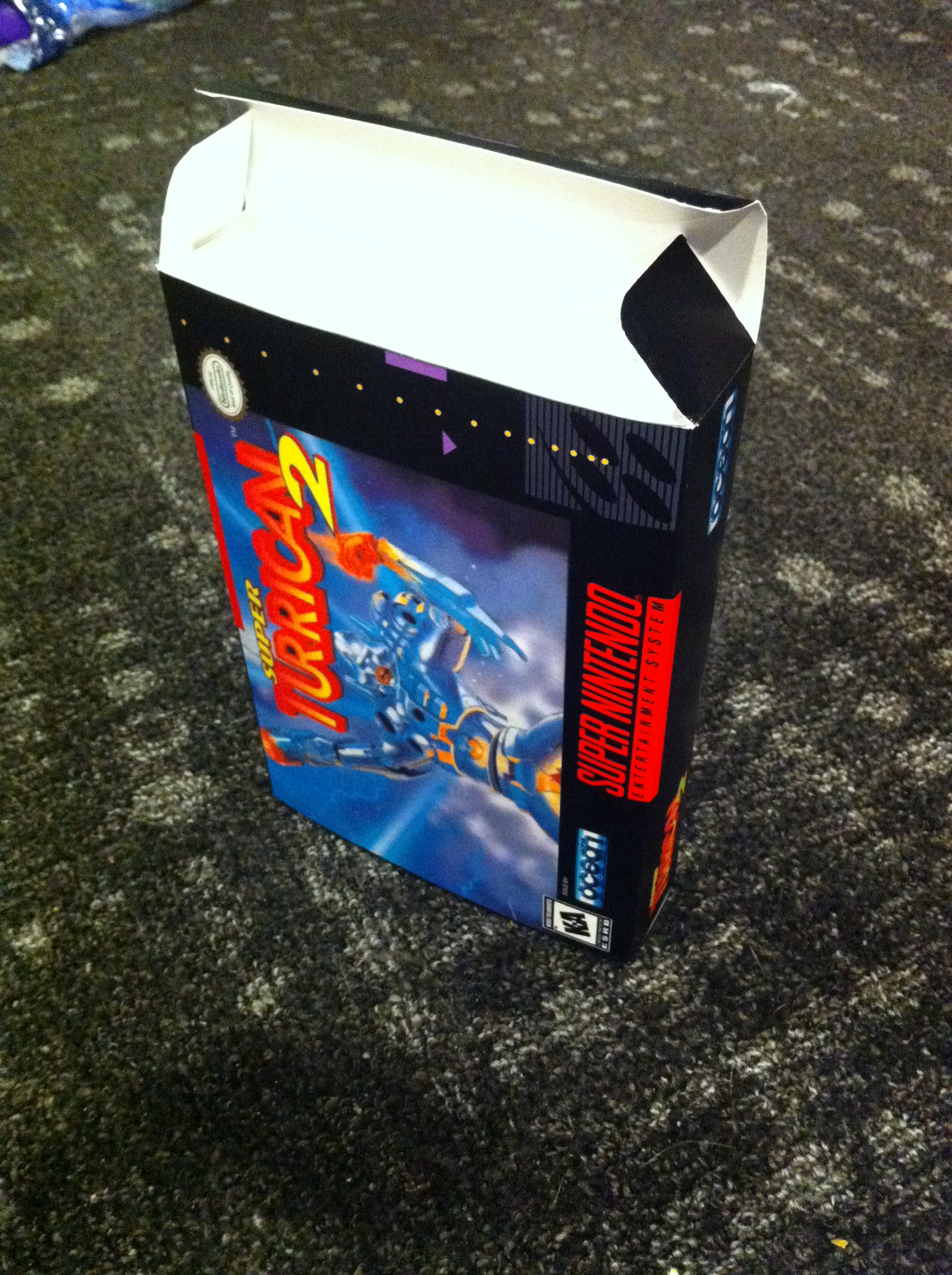 Super Turrican 2 | Box My Games! Reproduction game boxes