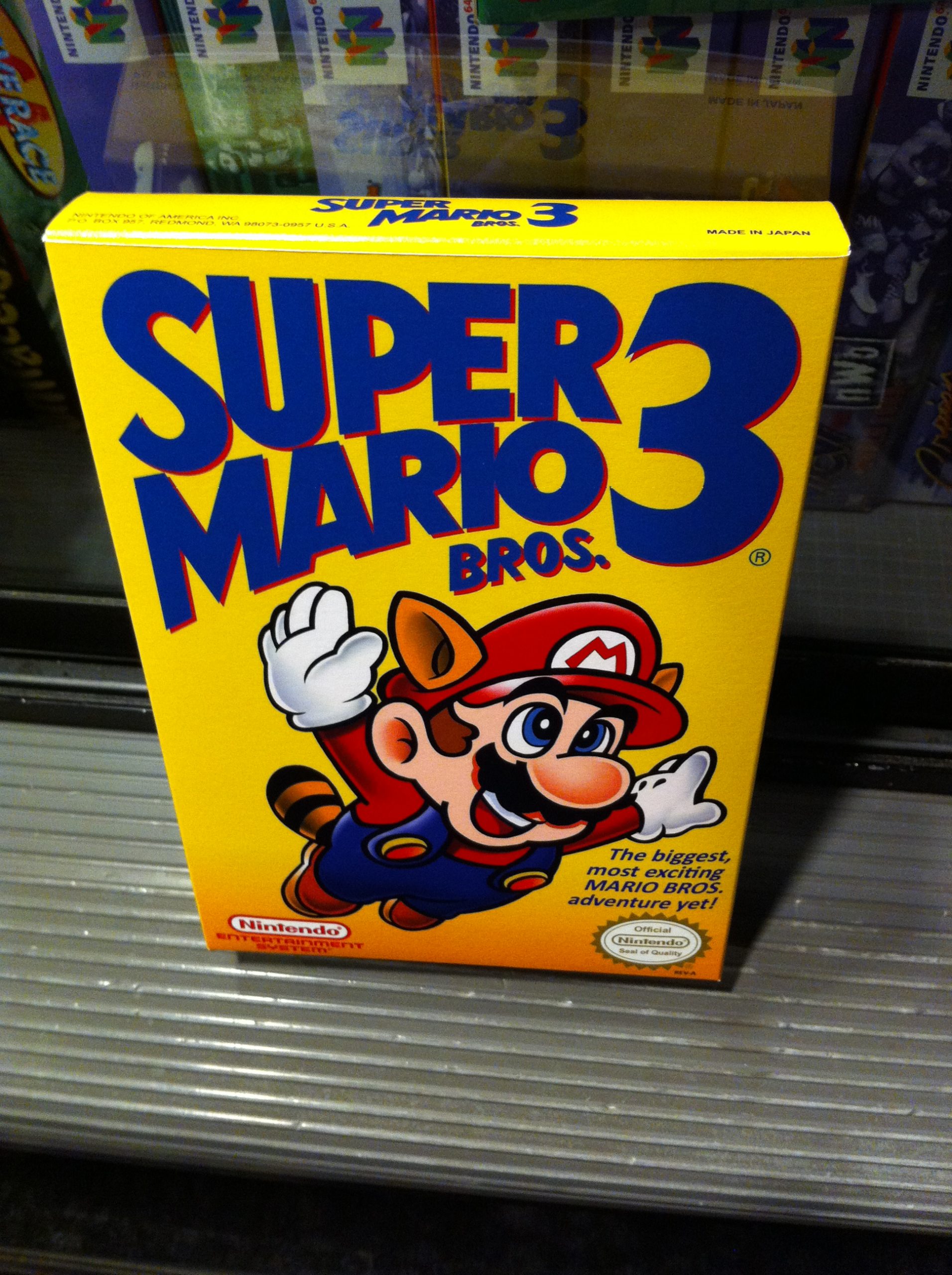 llll➤ FREEGUN  Super Mario Bros 3 Video Games Boy's Boxer Shorts