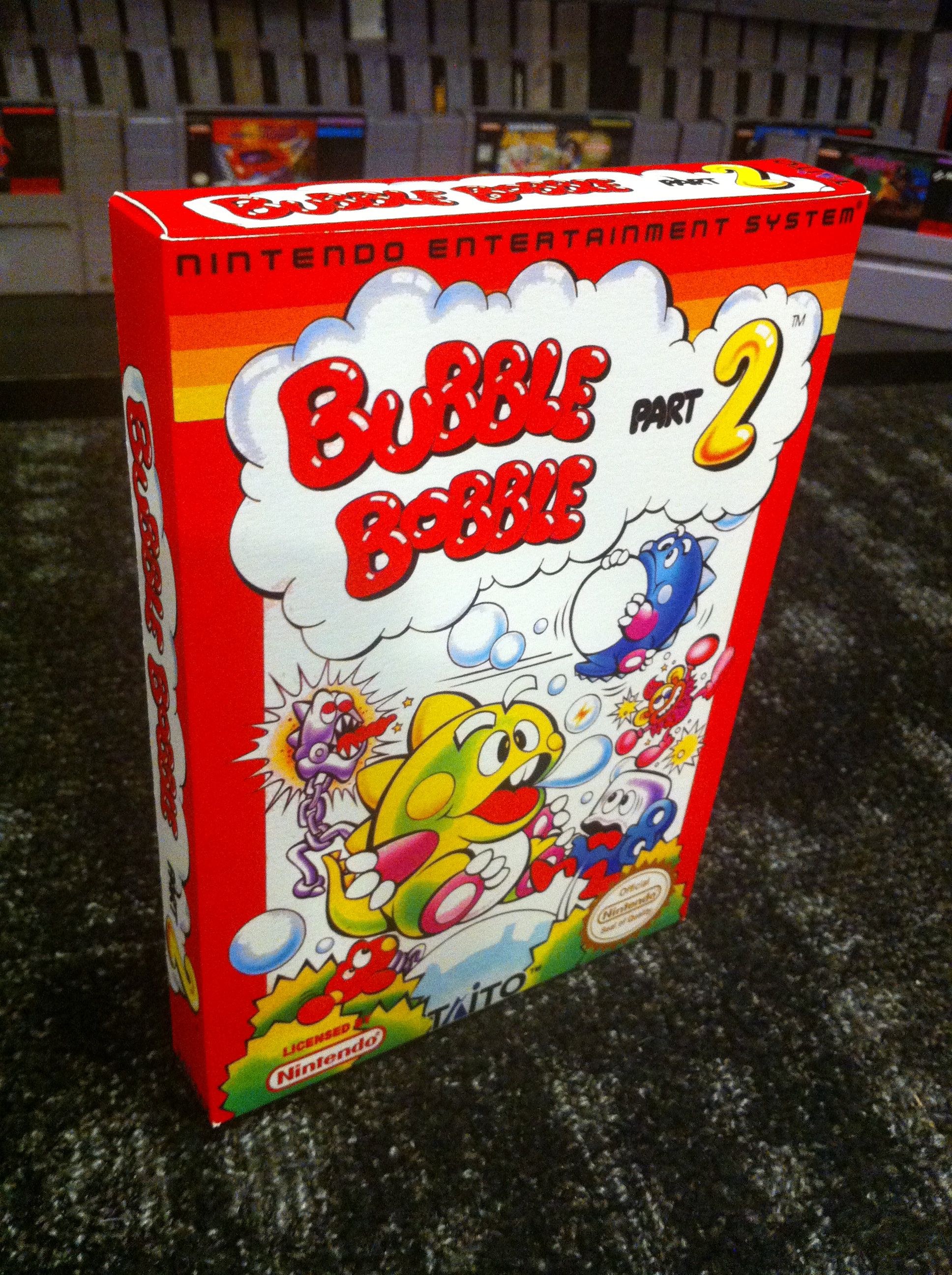 snes bubble bobble