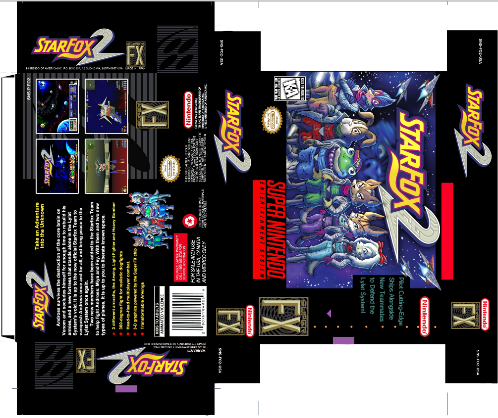 Star Fox Super Nintendo SNES Game For Sale